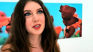 Amateur real small titted party teen slammed in gym class