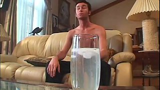 Redhead in latex drilled in her ass