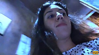 Hentai Girl Katty West Coated in Thick Cumshot During Wild Public Sushi Bar Romp: She Devours Cum