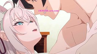 Kuze Fucks Alya in 69 Position  Cums Hard Inside Her Soaked Pussy  HENTAI Parody