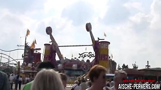 Aische Pervers In Frivoles Oktoverfest - Public Arschgefickt Und Vollgespritzt Auf Der Wiesn