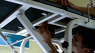 Chair Fetish Cock Massage