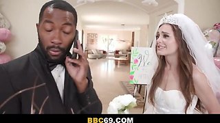 Bi-racial Gang-fuck For Handsome Bride Aften Opal!!