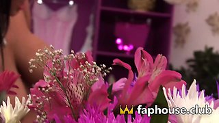 Sexually depraved hubby covets tight dark haired