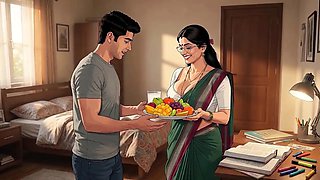 Sujatha Aunty Teaches Balu