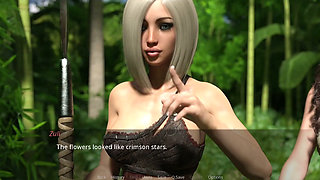 The Lust City - Blonde Girl in the Nature with Her Big Tits Stepmother