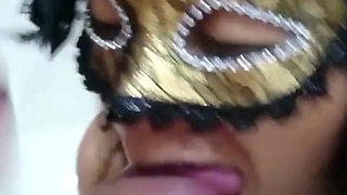 Cheating Wife Receives Explosive Facial.