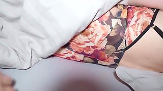 Stepmom Takes Stepson Cock In A Floral Bodysuit On The Hotel Bed