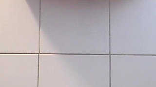 Raven: Peeing in a Glass Bowl While Sitting on the Edge of the Bathtub