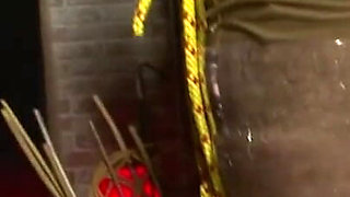 Dominant babe sexually humiliates her slave