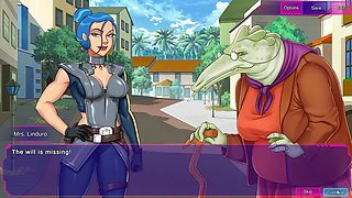 Alien sci-fi sex game playthrough featuring monster girls at The Sunwave Hotel