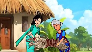 Hot Hindi Cartoon Sex - Rekha & Jagan Wild Fuck in Forest