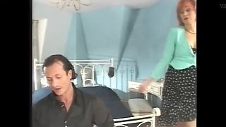 Big Tits MILF Widow Vintage Movie - Hairy Brunette Babe & Couple