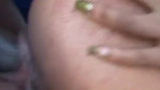 Black couple has unrestrained sex in their garden - Really dirty sex