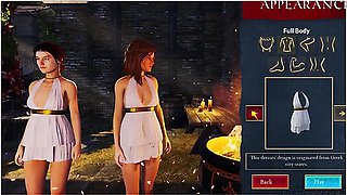 Slaves Of Rome Porn Game Play #01 . Slave Porn Game