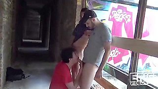 Will Gets Barefucked By 2 Huge Contraptions