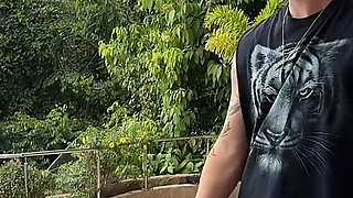 Reverse Gangbang! Stephanie, Alexa & I Drain Pool Boys Cock