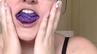 Lacey - Self Gag Fun and Orgasms After Gym Part 1
