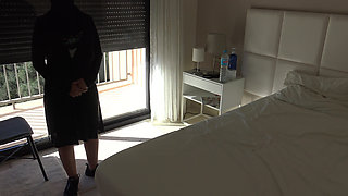 Algerian maid in Marseille lets me fuck her deep in her pussy
