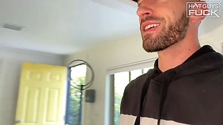 Hot freshmen jock loses v-card to hot black lady