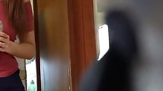 Black Stockings Temptation. Married Neighbors Tease with Sheer Lines, Thick Curves Press Close and Invite Bold Moves. - Part2