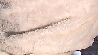 Redhead Slut in White Pajama Outfit Fingering Orgasm