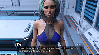 Stranded in Space - Hard Talk with Femdom Military Girl