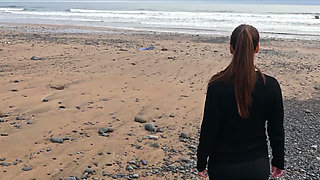 Ass to mouth domination on a surrealist beach