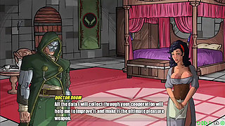 big boobs big ass Vanessa enjoys sex with the ultimate pleasure sextoy doominator 3000 - gameplay