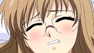 Hot blonde anime teen getting rammed