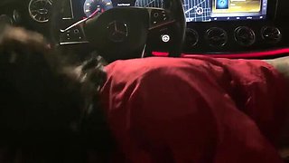 Genevieve Sinn Gives Intense Blowjob to Sevyan Hardens in Car - POV Tattooed Pornstar Action