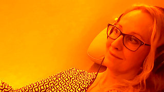 Mature Blonde Wife Enjoys Sex After Returning