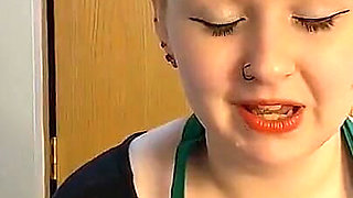 Naughty barista deals with rude customer