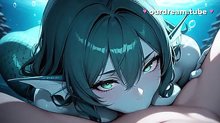 Mermaid Princess Gets Ass Fucked Underwater