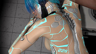 Robot Girl Late Night Booty Call