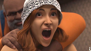 Curvy Wife Spends Her Entire Day Before Christmas Taking Black Dick