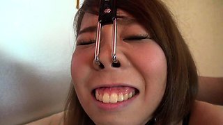 Asian teen blowjobs guys in a bus